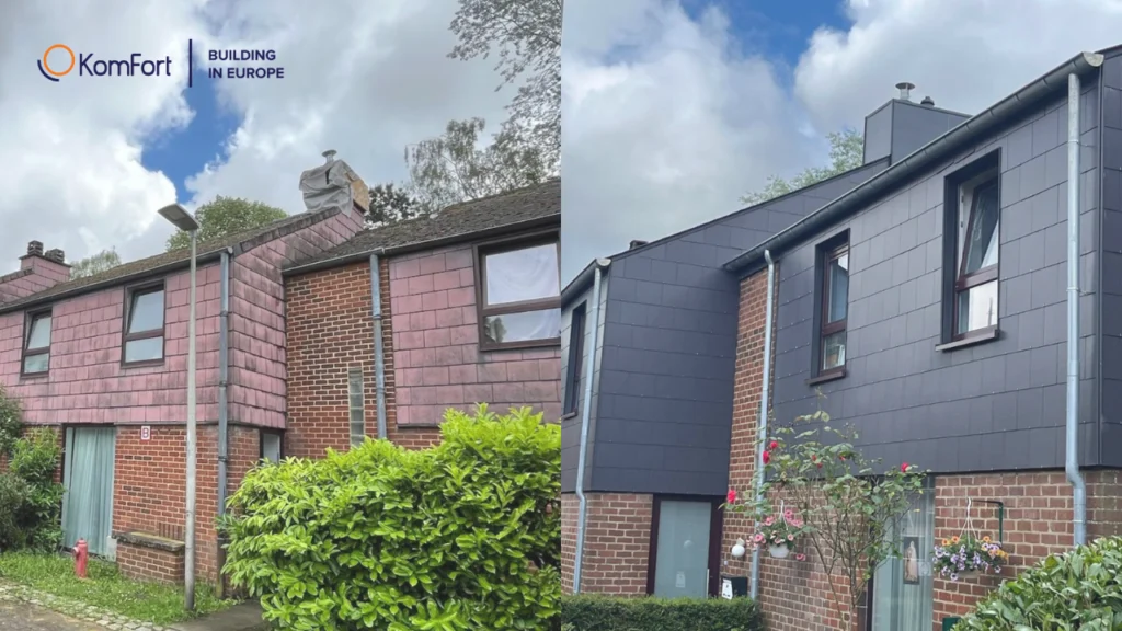 Rénovation de la façade et de la toiture